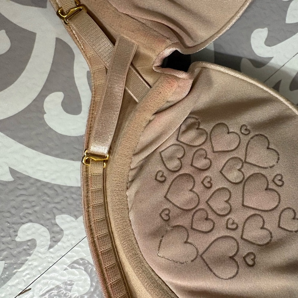 Strapless add two cup sizes bra